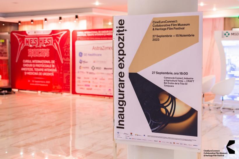 Expoziția de obiecte și povești despre film CineEuroConnect, la Timișoara până pe 15 noiembrie 18862278