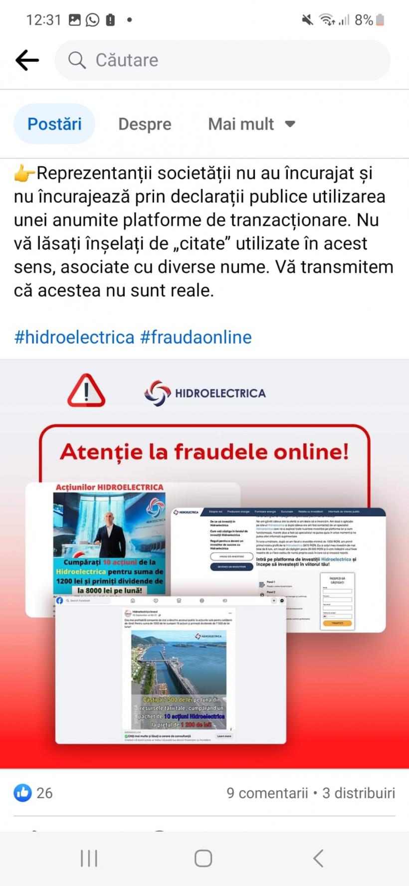 Facebook face publicitate infractorilor de pe internet 18862336