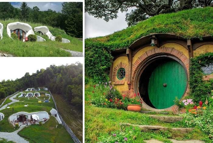 Locul de poveste din România unde se află căsuțele de hobbit