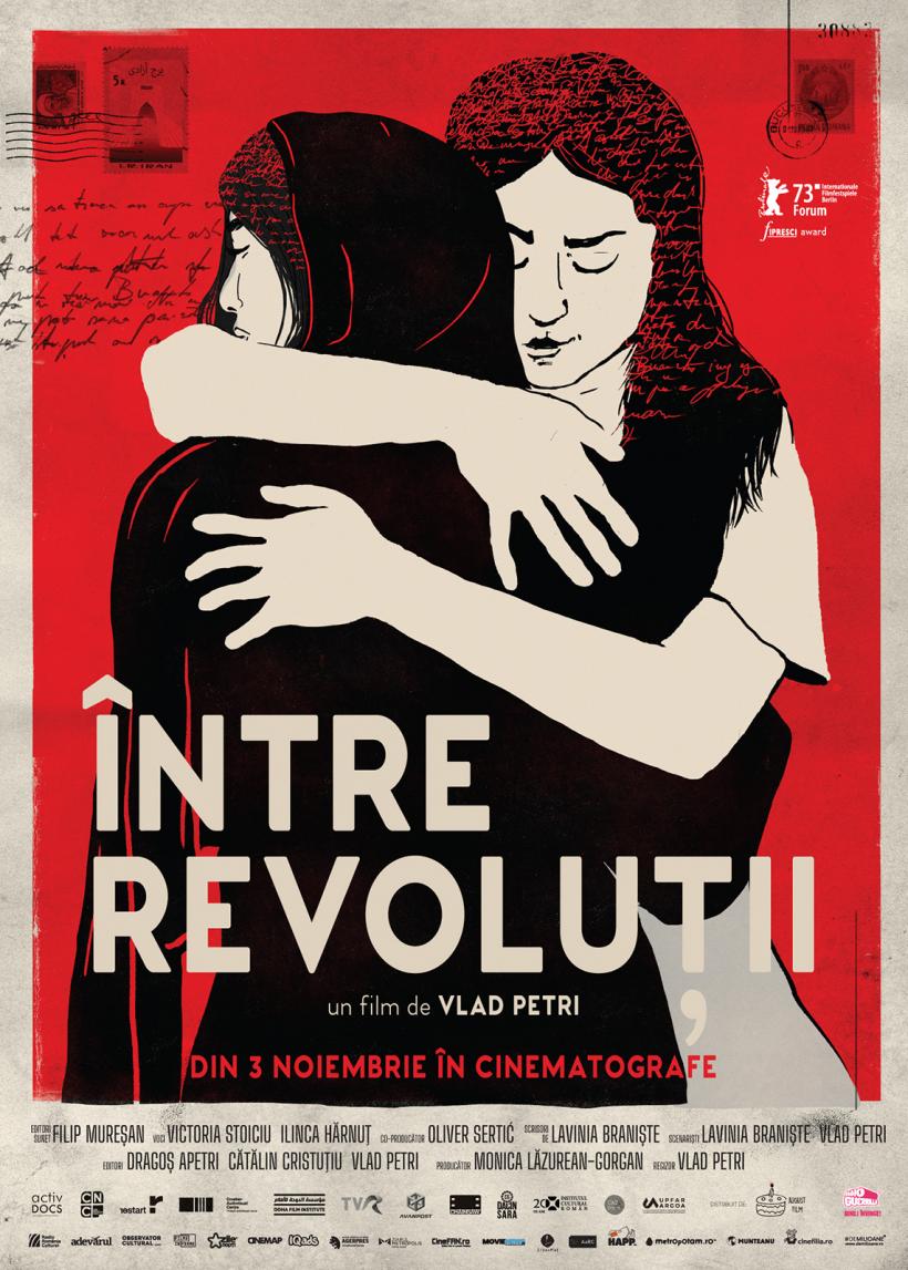 ÎNTRE REVOLUȚII se va lansa în cinematografe pe 3 noiembrie. Docu-ficțiunea regizată de Vlad Petri are deja în palmares mai multe premii 18862810