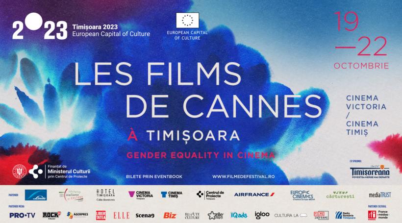 S-au pus în vânzare biletele la Les Films de Cannes à Timișoara  (19 - 22 octombrie), ediție dedicată egalității de gen în cinema 18862815