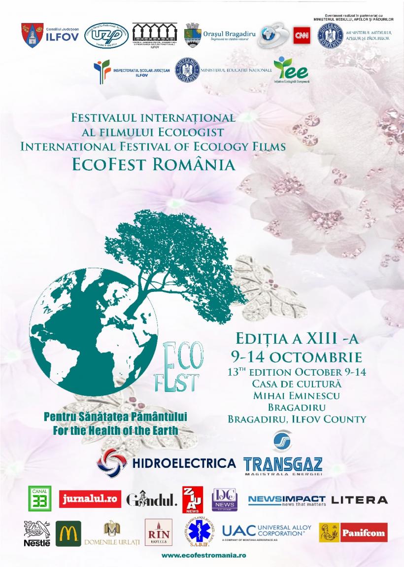 Festivalul Internațional de Film Ecologist ”EcoFest 2023” reunește la Bragadiru cei mai buni cineaști din întreaga Europă
