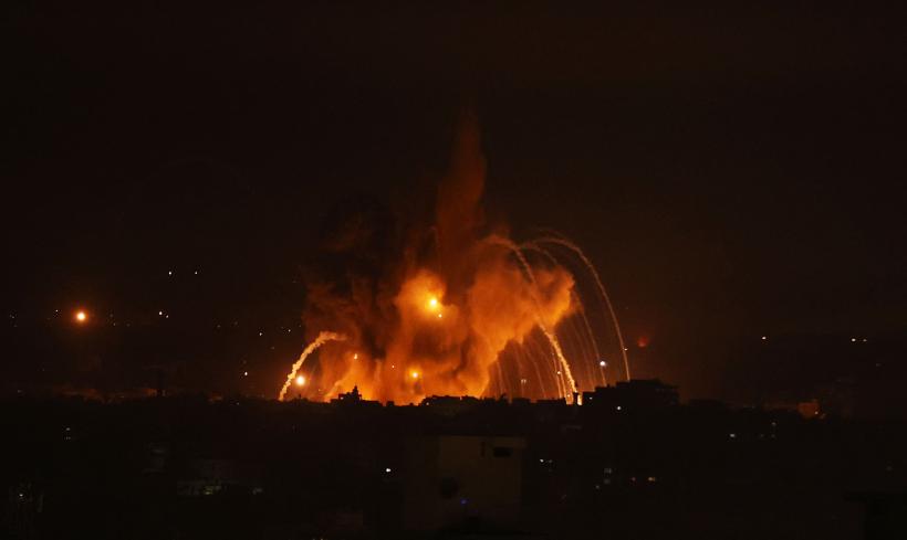 Israel afirmă că a lovit 800 de ținte Hamas în Gaza