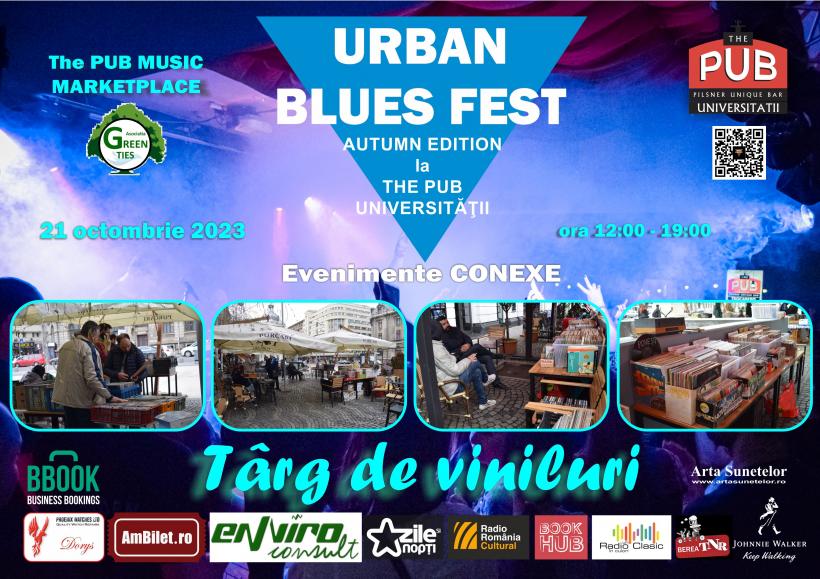 The Pub Music Marketplace #4 va avea loc în cadrul Urban Blues Fest IV, pe 21 octombrie