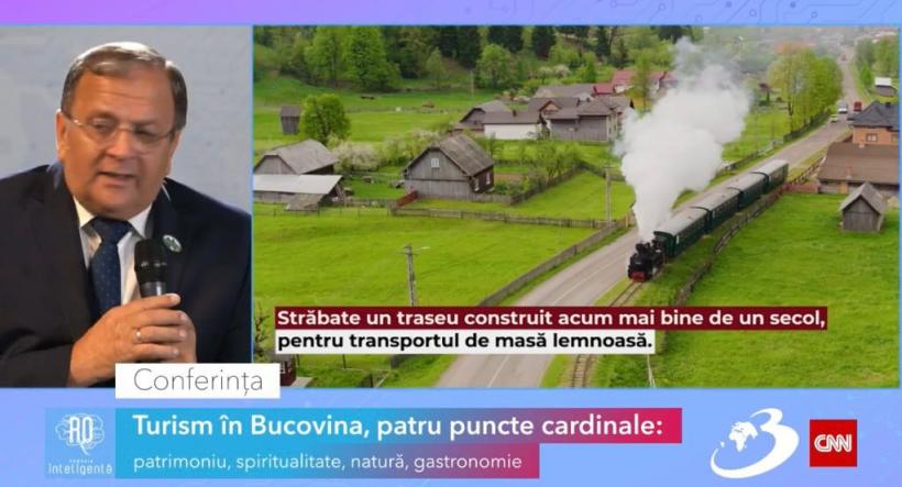 Gheorghe Flutur, la România Inteligentă: Bucovina este un proiect de succes, una dintre cele mai vizitate zone turistice din țară