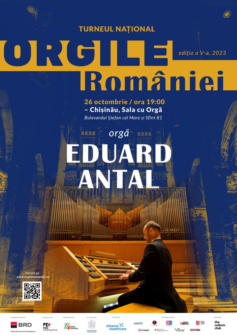 Turneul Orgile României cu Eduard Antal revine în octombrie cu două seri  în mari săli de concert cu orgă din România şi Republica Moldova 18863862