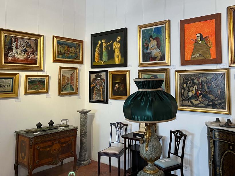 Un rar „car cu boi”, semnat Nicolae Grigorescu, scos la licitație 18863865