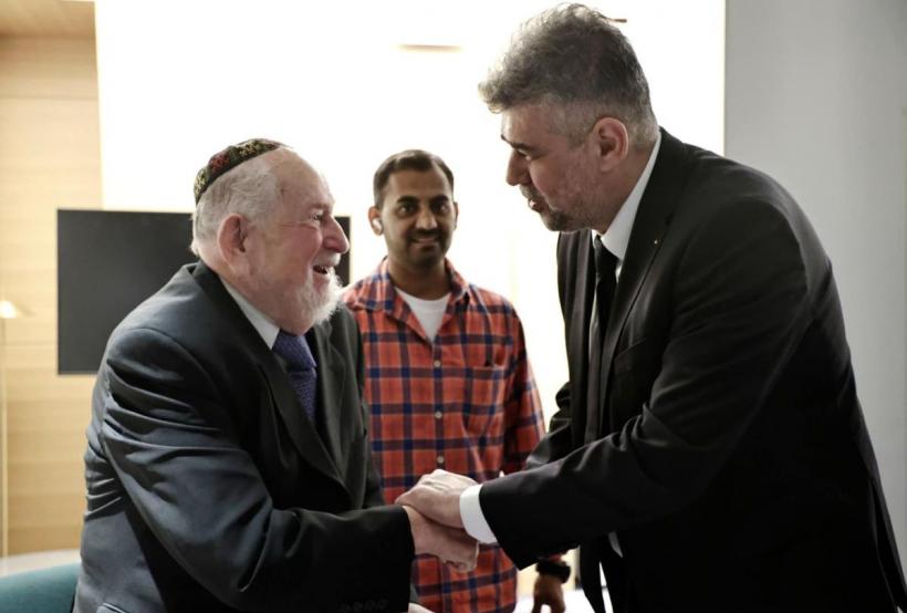 Ciolacu s-a întâlnit cu românii din Israel: România este un loc sigur pentru cei care vor un refugiu 18864818