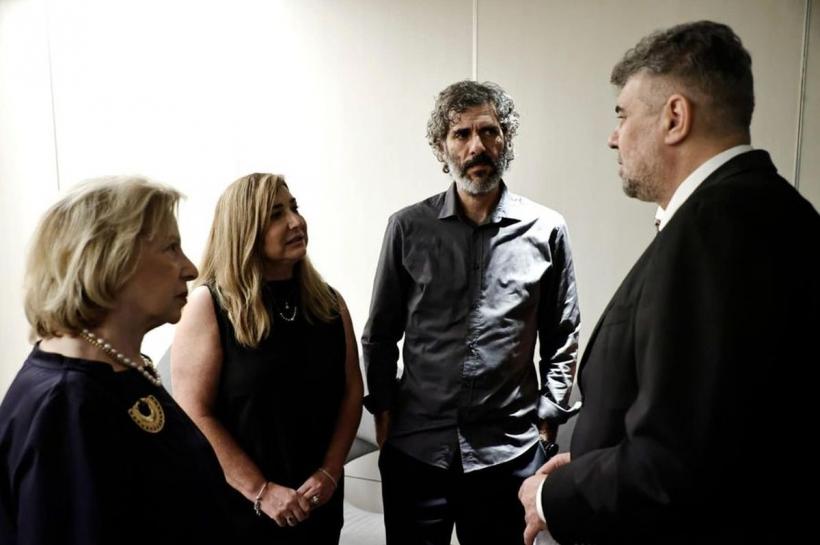 Ciolacu s-a întâlnit cu românii din Israel: România este un loc sigur pentru cei care vor un refugiu 18864819