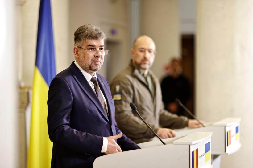 Ciolacu: Am reiterat angajamentul de a dubla capacitatea de tranzit pentru cerealele ucrainene