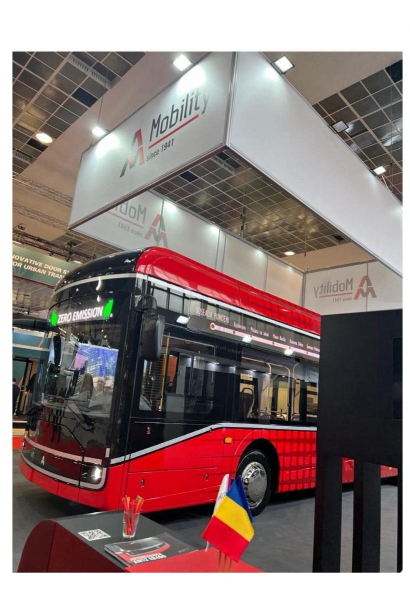 Cum arată primul autobuz electric FABRICAT în România, la Mediaș 18865049