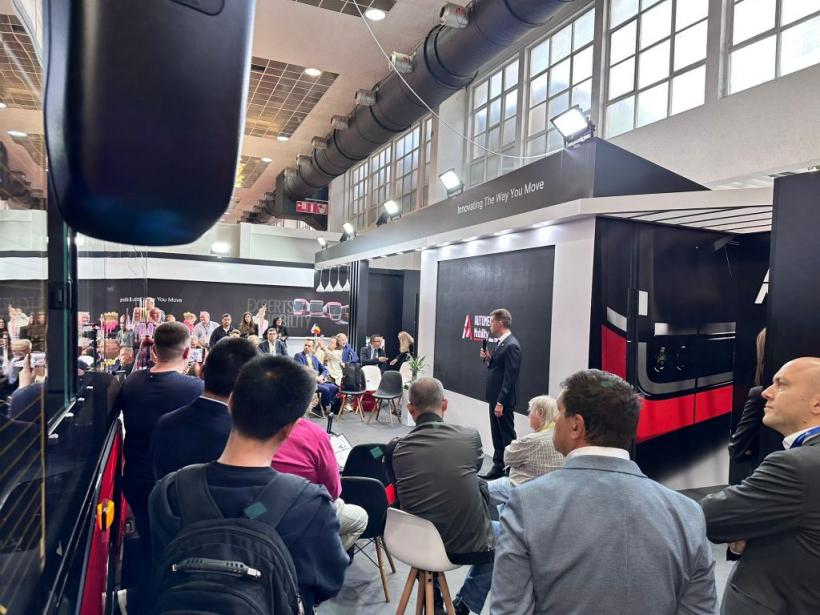 Cum arată primul autobuz electric FABRICAT în România, la Mediaș 18865053