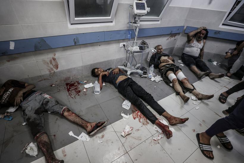 UPDATE Proteste violente în Orientul Mijlociu, după lovitura asupra spitalului din Gaza. Israelul dă vina pe palestinieni 18864921