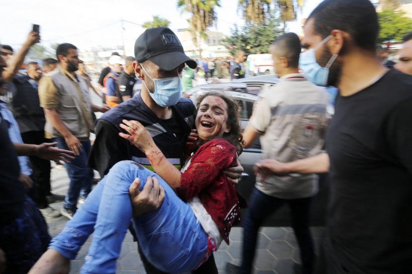 UPDATE Proteste violente în Orientul Mijlociu, după lovitura asupra spitalului din Gaza. Israelul dă vina pe palestinieni 18864924