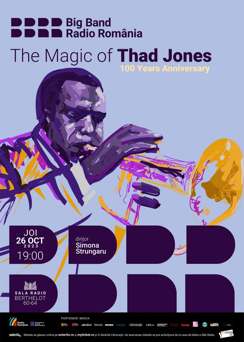 THE MAGIC OF THAD JONES - 100 Years Anniversary, deschide stagiunea de jazz la Sala Radio 18865538