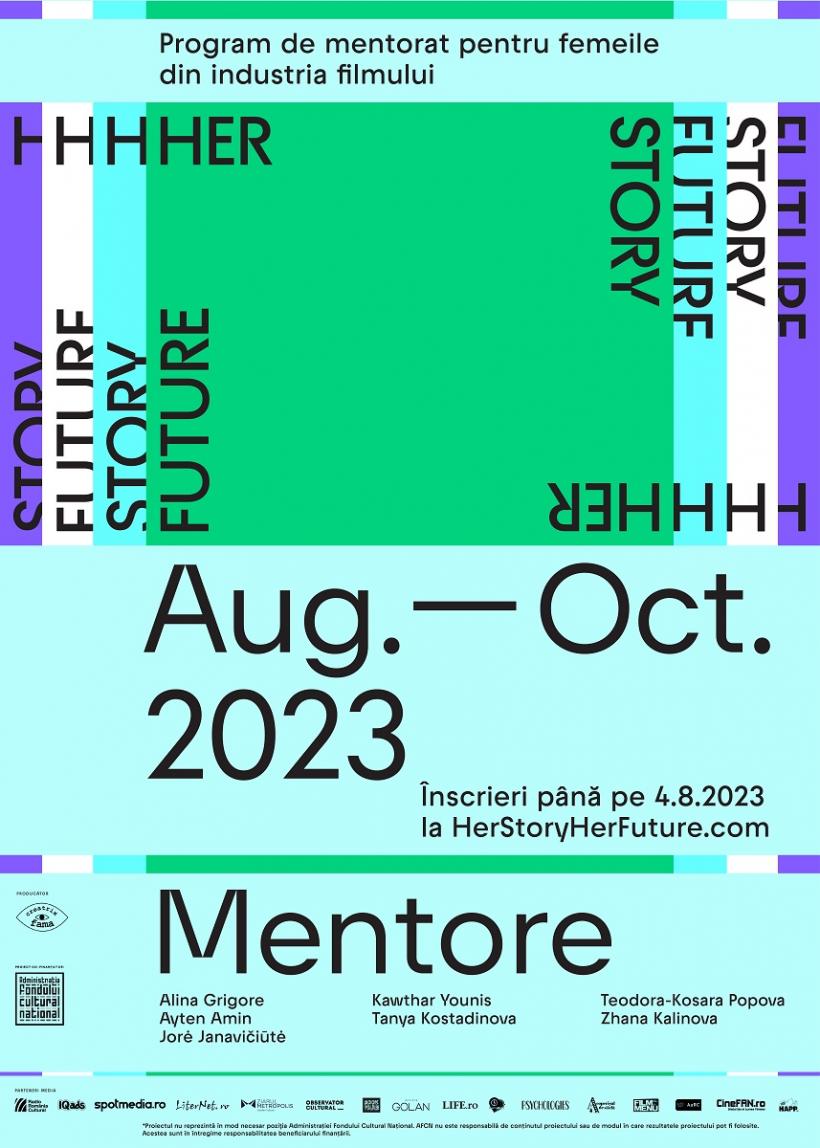 Profesionistele din cinematografie sunt invitate la Pitch-ul internațional online ce marchează finalul de succes al “Her Story, Her Future – program de mentorat pentru femeile din industria filmului” 18866265