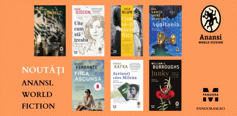 Toamna ANANSI: titluri noi, autori traduși în premieră și reeditări ale unor cărți-cult!