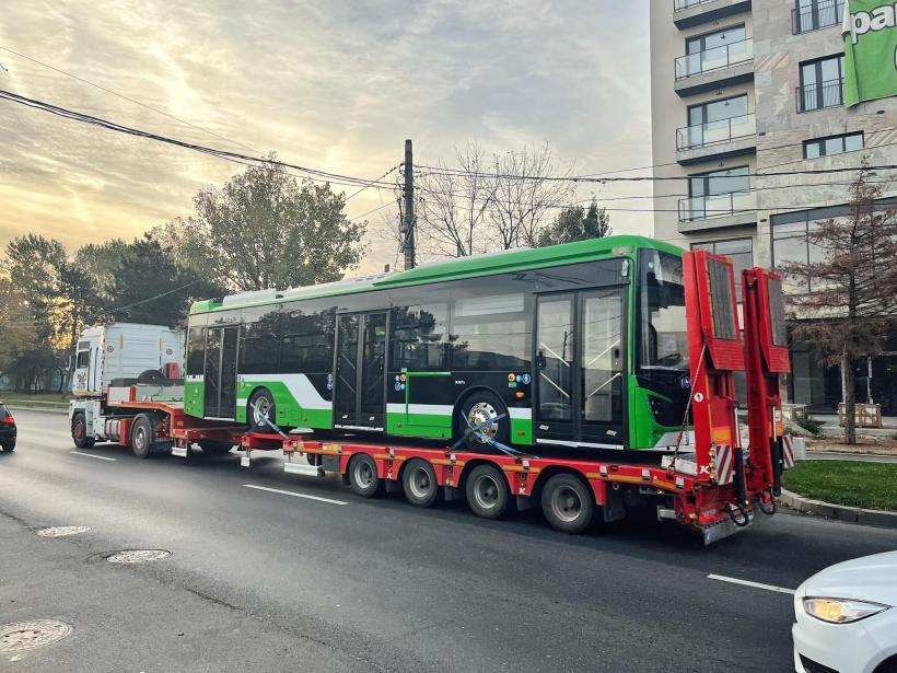 Primele autobuze electrice au ajuns vineri în Capitală 18866579