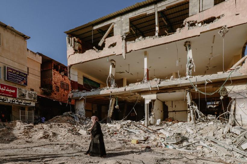 Serviciile de telefonie și internetul revin treptat în Fâșia Gaza 18866858