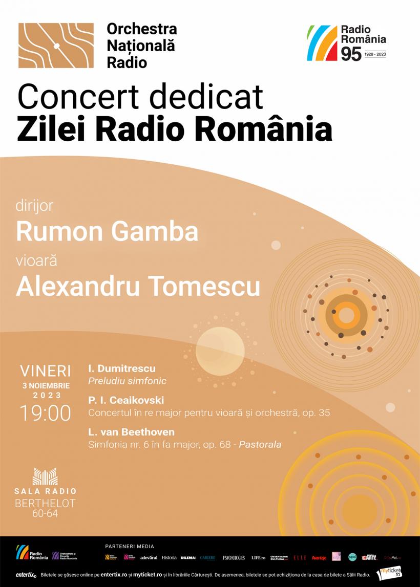 Radio România 95:  CONCERT ANIVERSAR cu violonistul Alexandru Tomescu 18867169