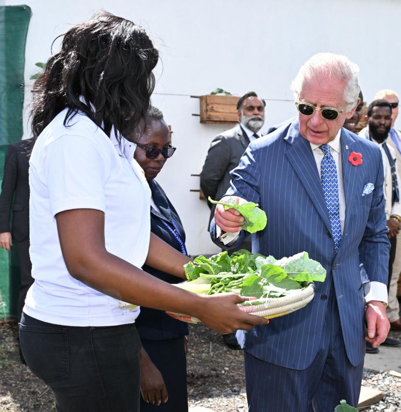 Regele Charles al III-lea aproape că a căzut pe iarbă în cimitirul din Kenya 18867611