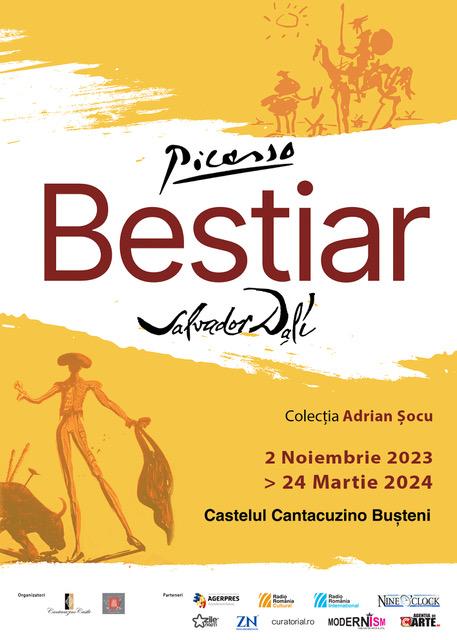 „Picasso și Dali. BESTIAR” – expoziție-eveniment la Castelul Cantacuzino