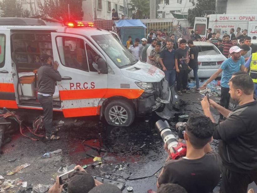 Șeful ONU, îngrozit de atacul israelian asupra unui convoi de ambulanțe: Imaginile cu cadavrele împrăștiate pe stradă în fața spitalului sunt sfâșietoare 18868052