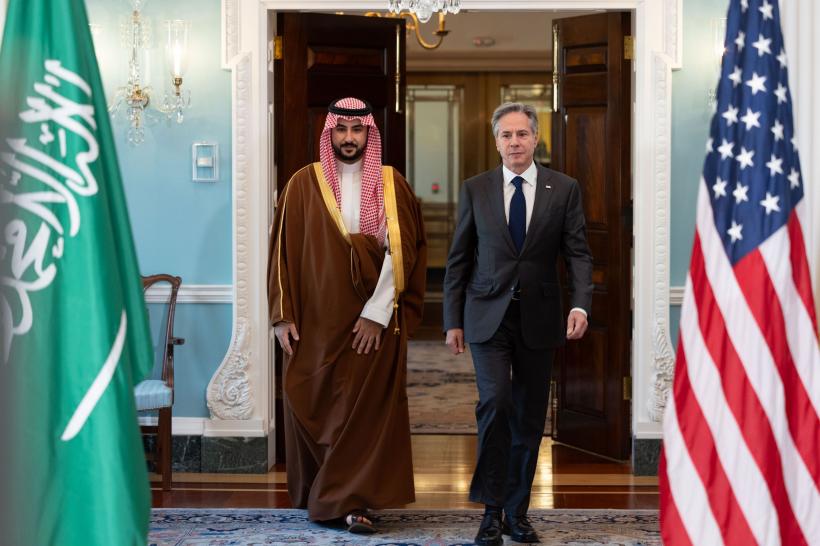 Blinken, întâlnire de urgență cu Regele Abdullah și miniștrii de externe din Orientul Mijlociu, în Iordania 18868063