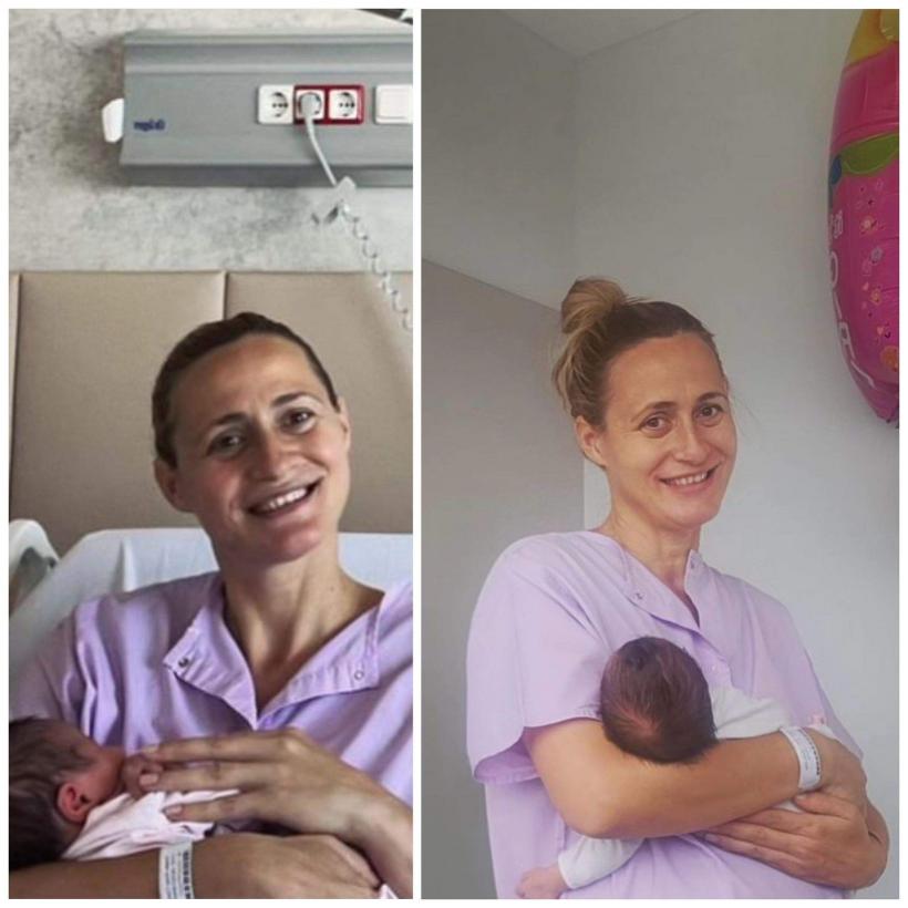 Mesaj emoționant al Cameliei Potec, la două săptămâni după naștere: „Să ne trăiești sănătoasă, noua noastră minune!" 18868214