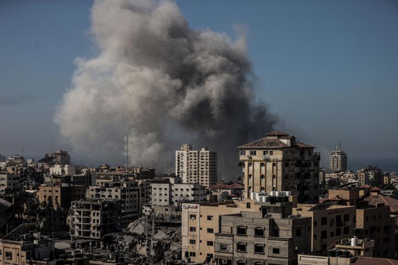 Israelul a lovit 450 de ținte din Gaza și a omorât un lider Hamas în ultimele 24 de ore