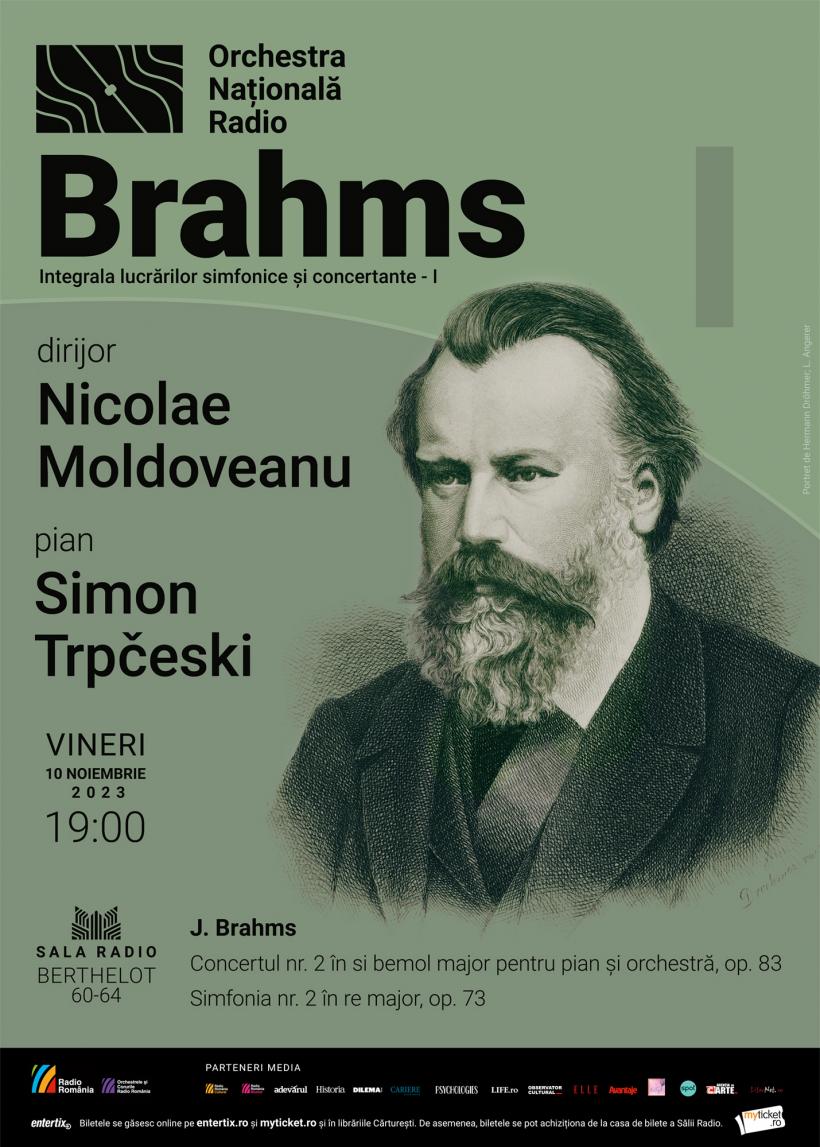 BRAHMS 190: Integrala lucrărilor simfonice și concertante, la Sala Radio 18868690