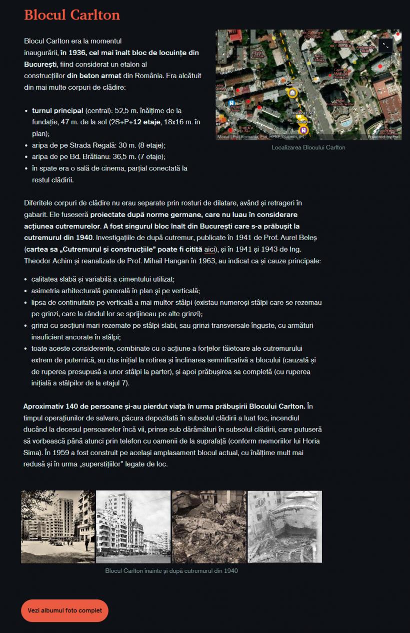 80 de ani de la cutremurul din 1940. Efectele seismelor asupra clădirilor din Capitală 18869155