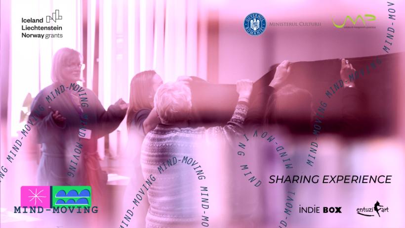 mind-moving: sharing experience - primul eveniment public al programului de terapie prin artă