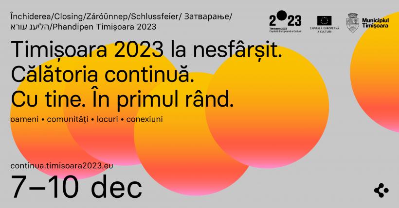 „Timișoara 2023 la nesfârșit”, cu cei mai în vogă artiști ai momentului