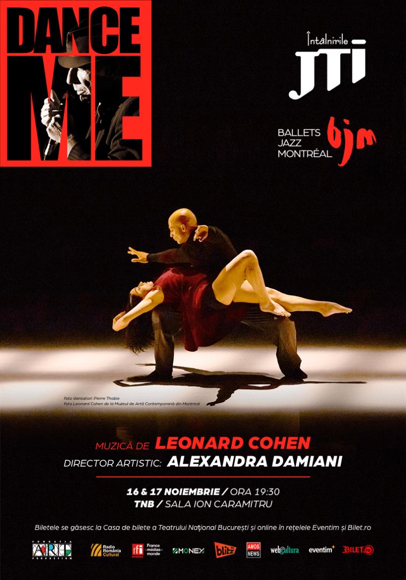 Ballets Jazz Montréal, pentru prima dată în România la Întâlnirile JTI  „Dance Me”, „un festin vizual”, „o bucurie a sunetului”
