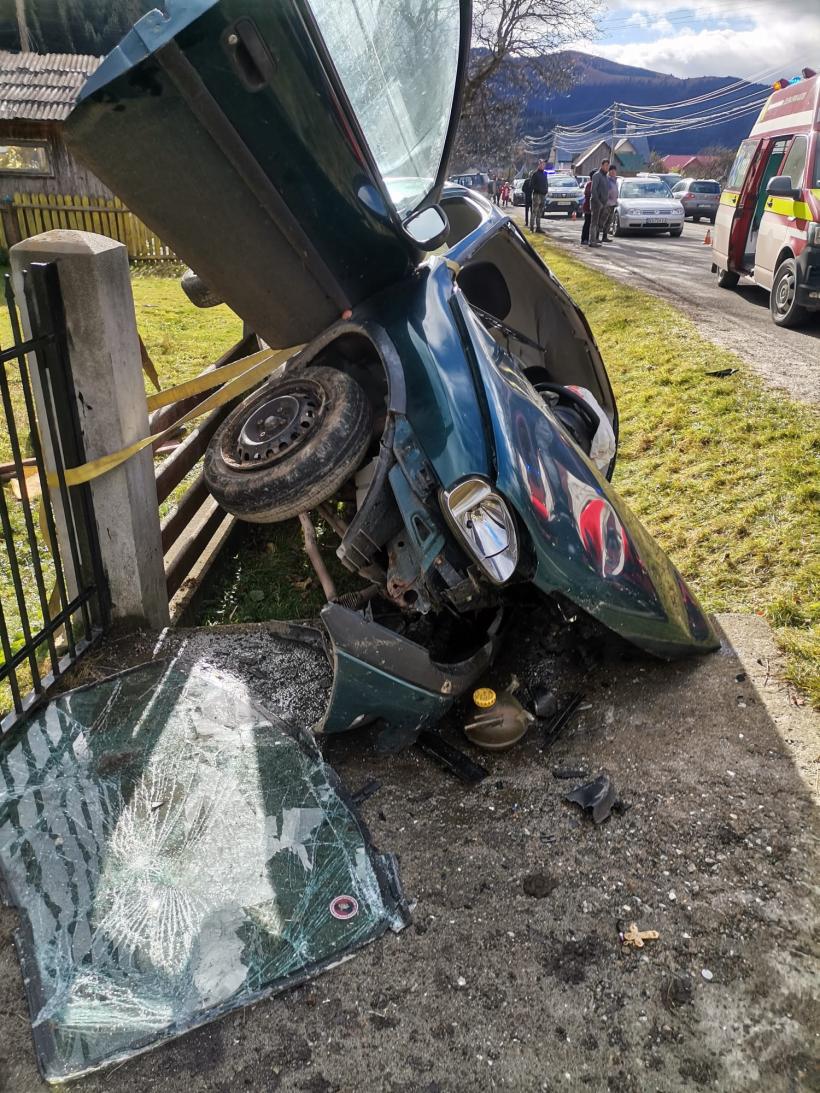 Accidentul mortal din Neamț a fost produs de un șofer beat