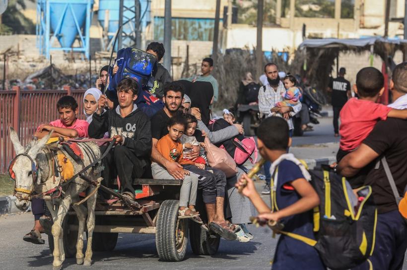 Armata israeliană a preluat controlul asupra unei tabere de refugiați din Gaza 18869838