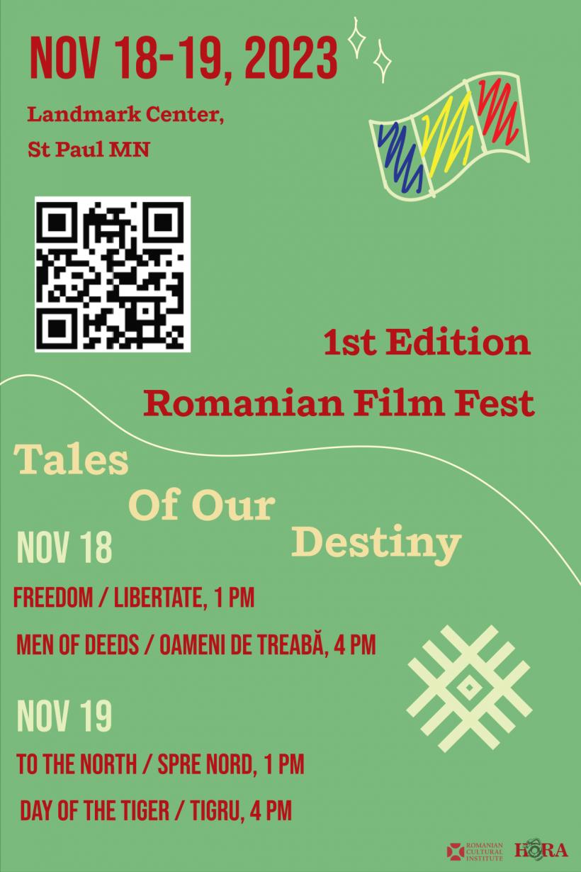 Festivalul de Film Românesc de la Minnesota - “Tales of Our Destiny” (ediția I, 2023)