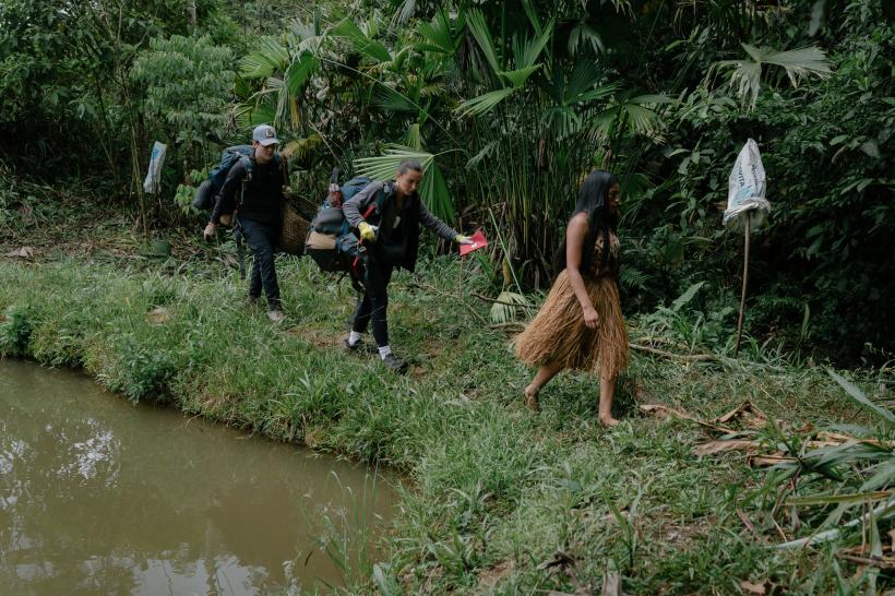 Giulia și Vlad au câștigat aseară jocul de amuletă și Joker-ul etapei la America Express. Concurenții, șocați de provocările junglei amazoniene: „A fost cel mai îngrozitor lucru!” 18870633