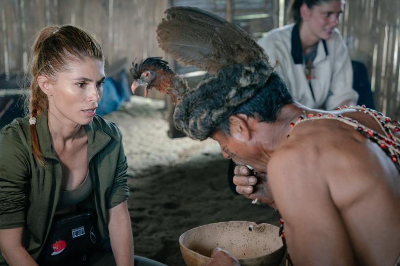 Giulia și Vlad au câștigat aseară jocul de amuletă și Joker-ul etapei la America Express. Concurenții, șocați de provocările junglei amazoniene: „A fost cel mai îngrozitor lucru!” 18870637