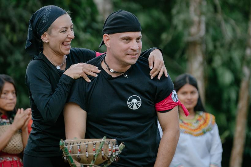 Giulia și Vlad au câștigat aseară jocul de amuletă și Joker-ul etapei la America Express. Concurenții, șocați de provocările junglei amazoniene: „A fost cel mai îngrozitor lucru!” 18870638