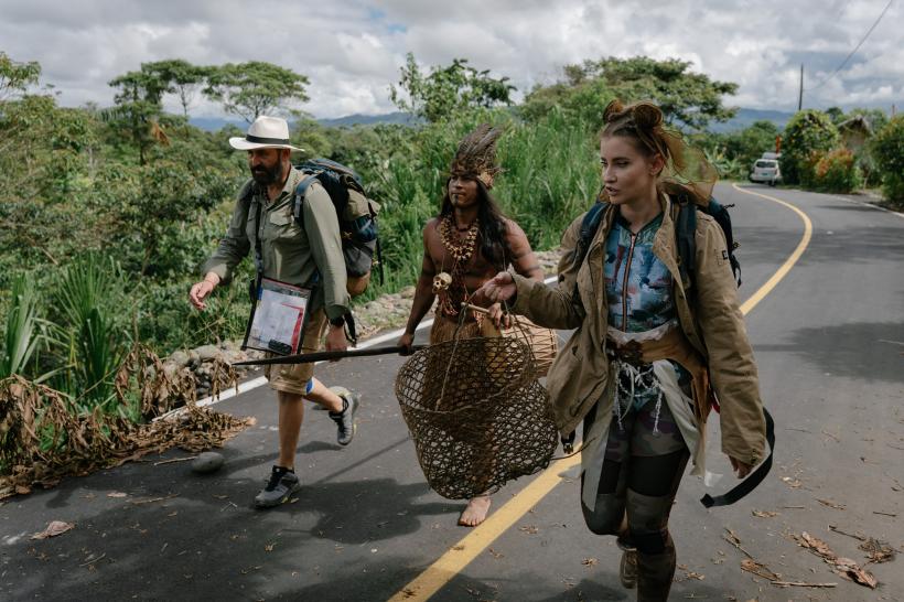 Giulia și Vlad Huidu au câștigat imunitatea mare în ediția de aseară America Express. Senzații tari la înălțime în jocul de amuletă al acestei seri! 18870771