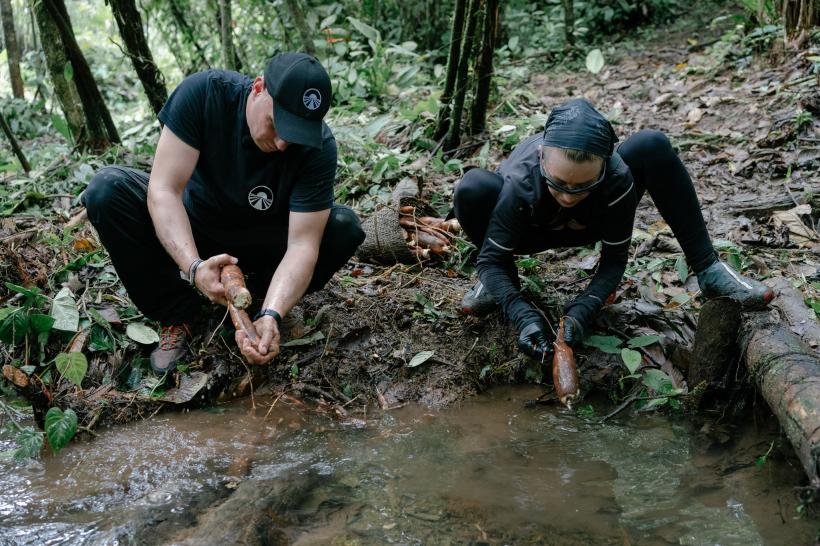 Giulia și Vlad Huidu au câștigat imunitatea mare în ediția de aseară America Express. Senzații tari la înălțime în jocul de amuletă al acestei seri! 18870772