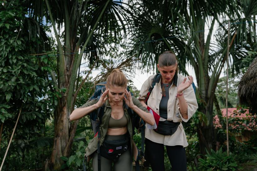 Giulia și Vlad Huidu au câștigat imunitatea mare în ediția de aseară America Express. Senzații tari la înălțime în jocul de amuletă al acestei seri! 18870775