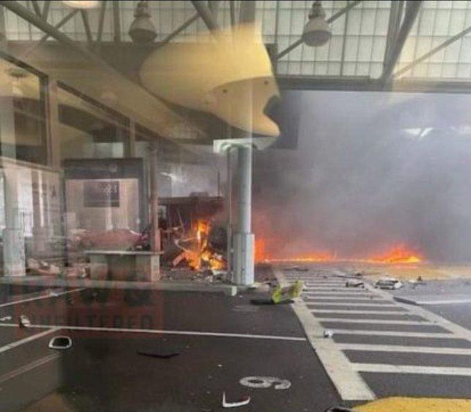 Aeroportul Buffalo, închis pentru zborurile internaționale după explozia de la granița cu Canada. Autoritățile iau în calcul un atac terorist 18871319
