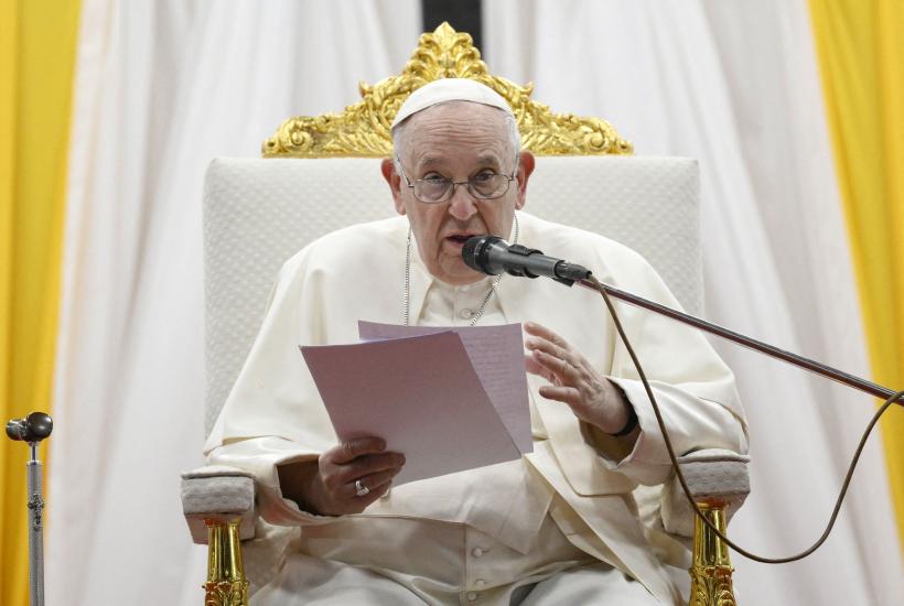 Papa Francisc: Conflictul dintre Israel și Hamas a trecut de la război la &quot;terorism”