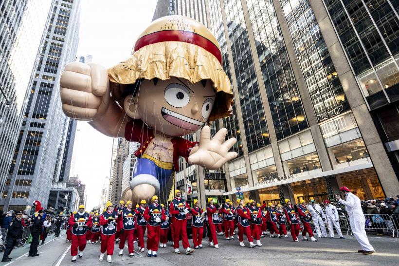 Protestatarii pro-palestinieni au perturbat parada Macy's de Ziua Recunoștinței, din New York 18871558
