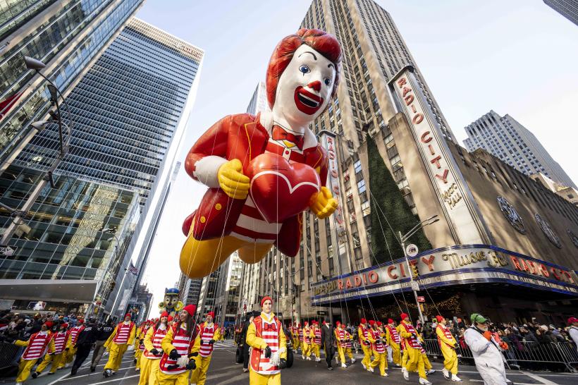 Protestatarii pro-palestinieni au perturbat parada Macy's de Ziua Recunoștinței, din New York 18871559