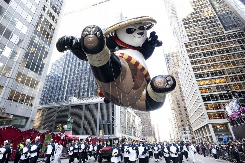 Protestatarii pro-palestinieni au perturbat parada Macy's de Ziua Recunoștinței, din New York 18871561