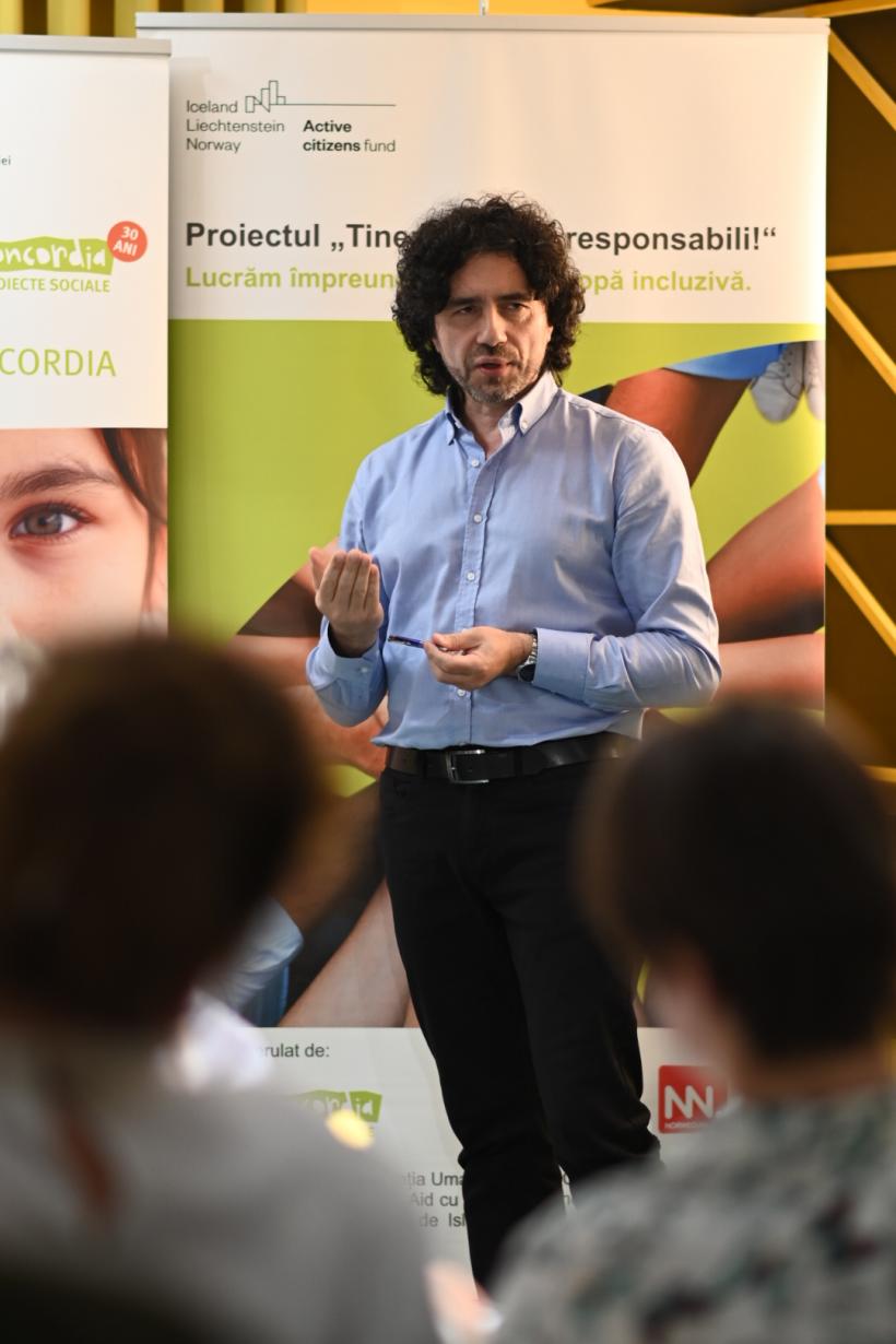 172 tineri din grupuri vulnerabile social au fost sprijiniți în integrarea lor socială prin programul Active Citizens Fund România 18871644